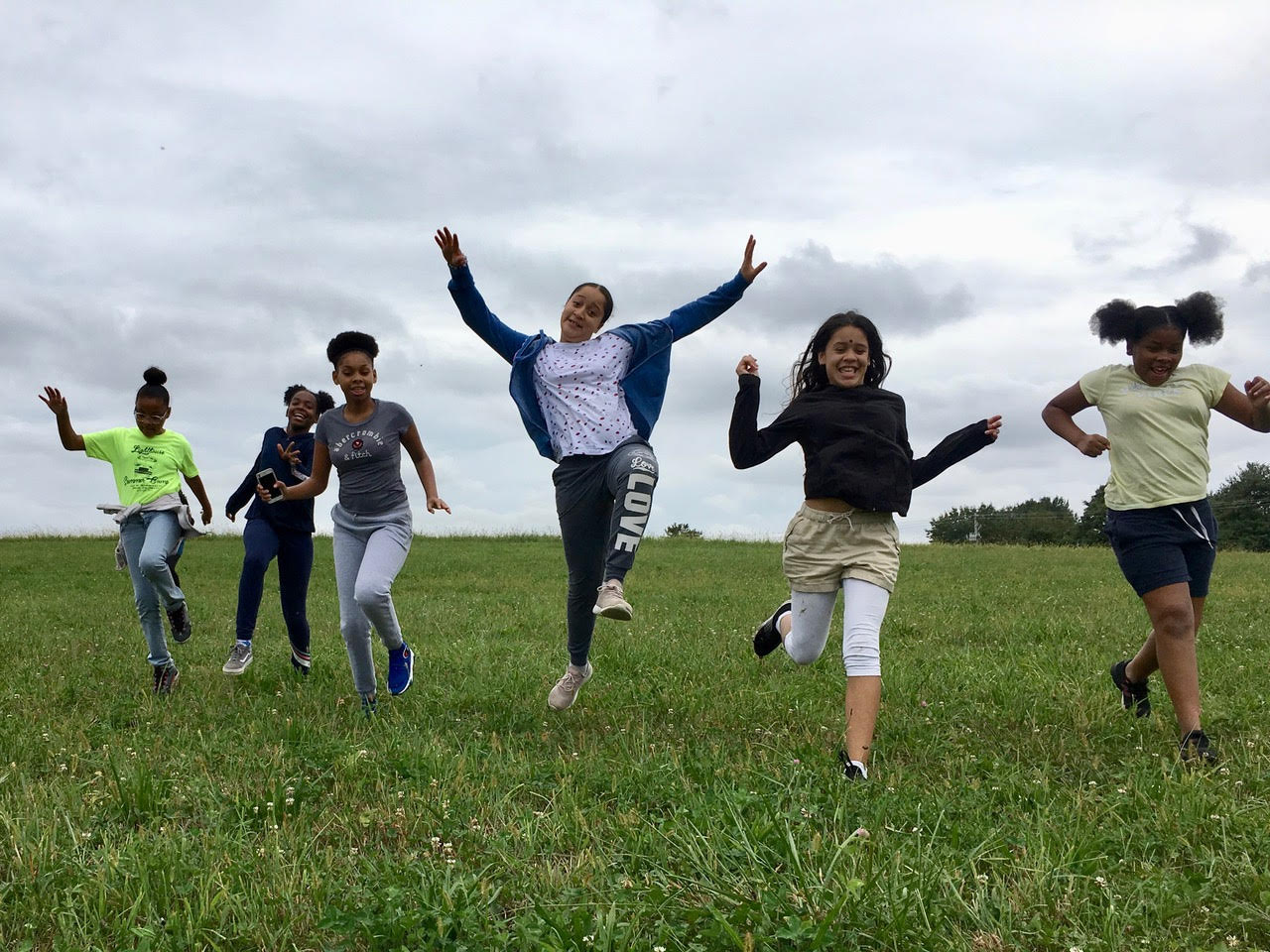 Youth Farm Interns: Anitza, Ajize, Lamaya, Lianna, Vivian, Mahogany